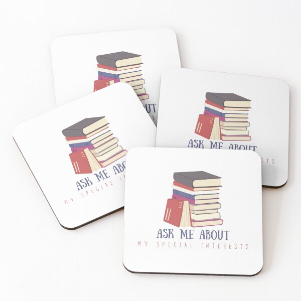 Item preview, Ask me about my special interests (books edition) designed and sold by audhdmuslimah.