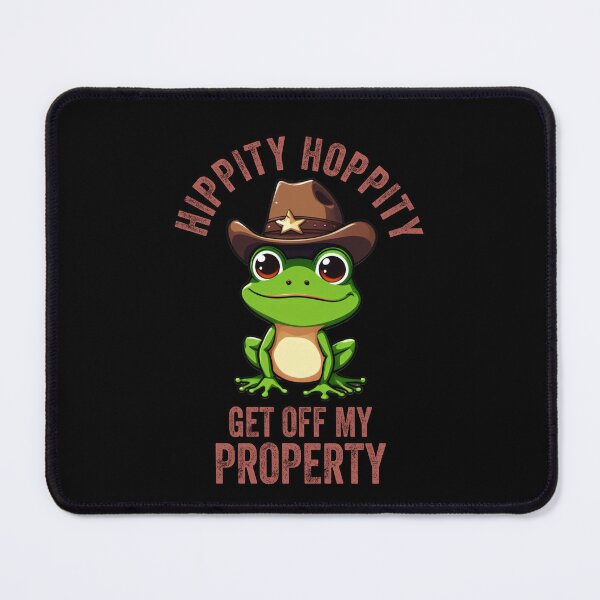 Item preview, Hippity Hoppity Get off My Property - Funny Adult Humor Sign designed and sold by Amineharoni.