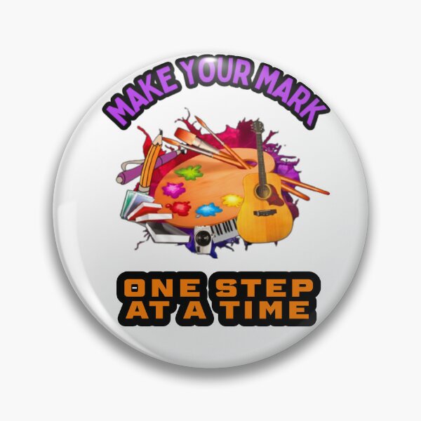 Item preview, Make your mark One step at a time designed and sold by Growthmind7.