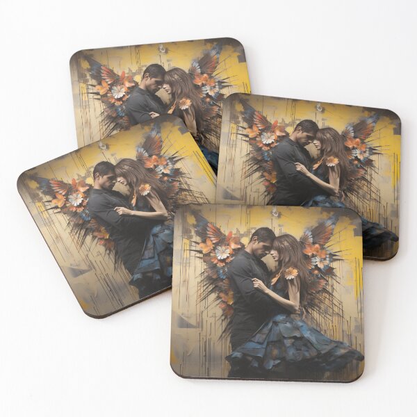 Item preview, Grunge Romance: A Portrait of Love in Disarray designed and sold by oanaunciuleanu.