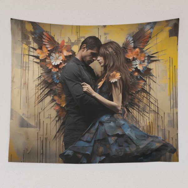 Item preview, Grunge Romance: A Portrait of Love in Disarray designed and sold by oanaunciuleanu.