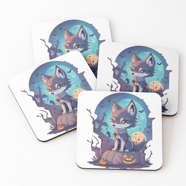 Item preview, little wolf halloween designed and sold by Tandilia Store.