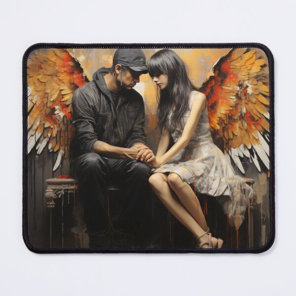 Item preview, Grunge Romance: A Portrait of Love in Disarray designed and sold by oanaunciuleanu.
