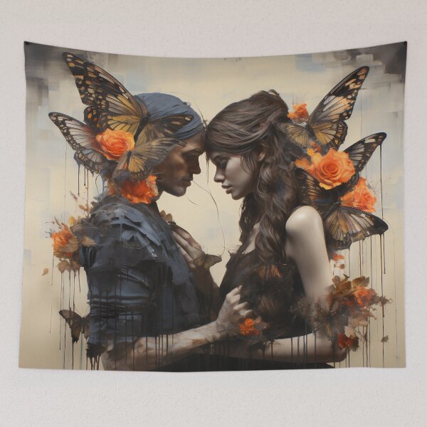 Item preview, Grunge Romance: A Portrait of Love in Disarray designed and sold by oanaunciuleanu.