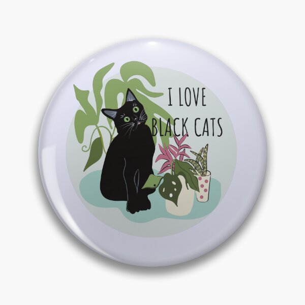 Item preview, I Love Black Cats designed and sold by Janpaints22.