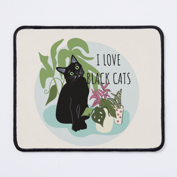 Item preview, I Love Black Cats designed and sold by Janpaints22.