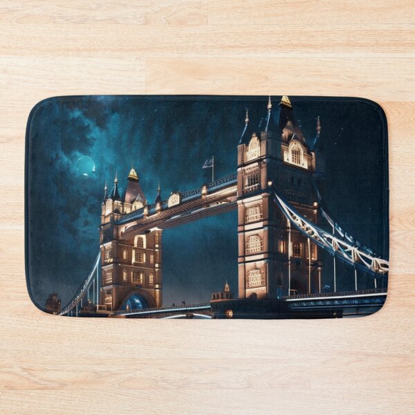 Item preview, Nighttime Majesty: Tower Bridge designed and sold by Itsapizzart.