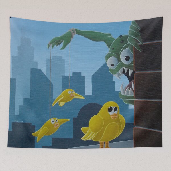 Item preview, Birds Of A Feather Get Eaten Together designed and sold by TEZBER.