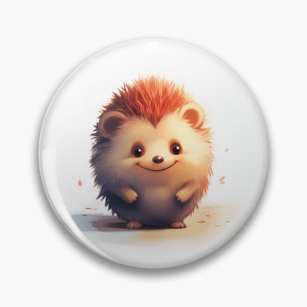 Item preview, Hedgehog with a really cute smile designed and sold by InfigoArt.