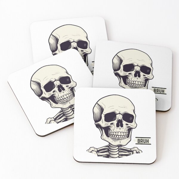 Item preview, Bruh Skeleton designed and sold by PatternDesignh.
