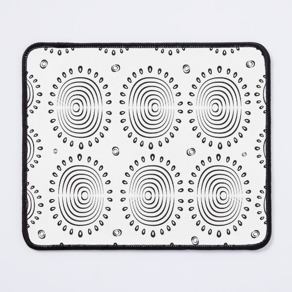 Item preview, Circular Suns in Black designed and sold by DigitalCustard.
