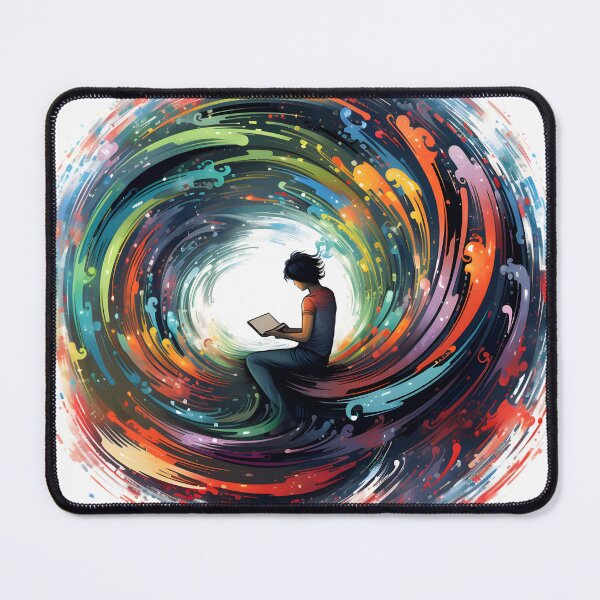 Item preview, Words as Quicksand: The Engulfed Reader's Escape designed and sold by MDartists.