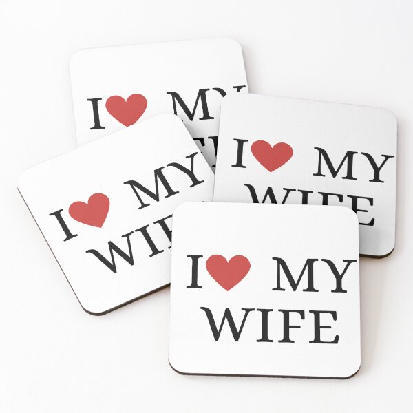 Item preview, i love my wife designed and sold by SztylishDesigns.