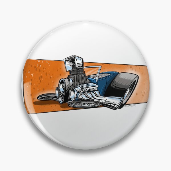 Item preview, Hot rod, big motor  designed and sold by PaperGarageArt.