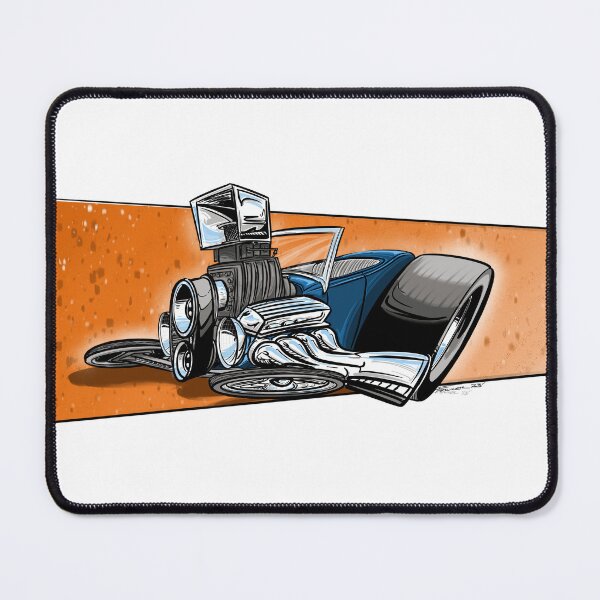 Item preview, Hot rod, big motor  designed and sold by PaperGarageArt.