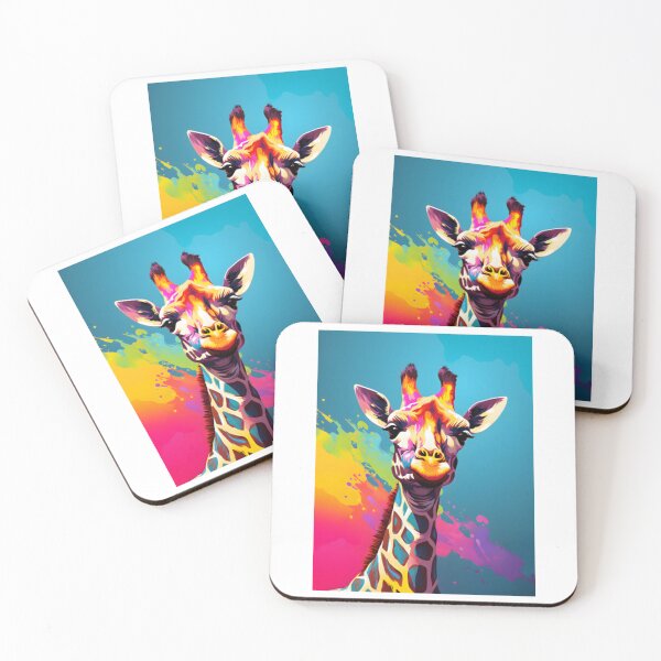 Artikelvorschau, Giraffen-Aquarellkunst entworfen und verkauft von RonaldoOConner.