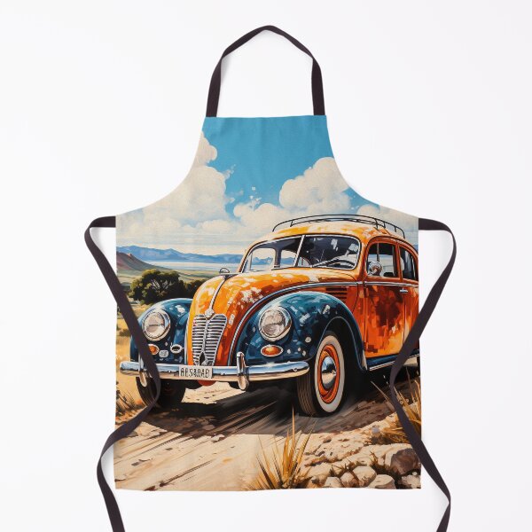 Item preview, Old Car Country Road Painting designed and sold by SteadyRolling.