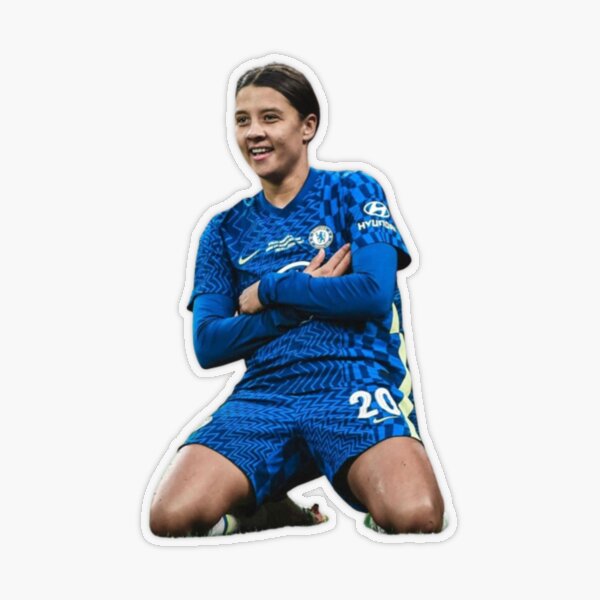 Sam Kerr's 2023 World Cup Matildas Jersey Sticker for Sale by sophieeemc