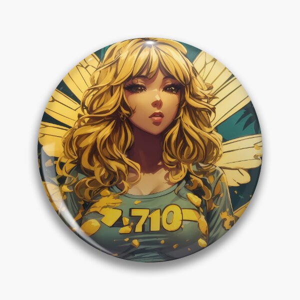 Item preview, Happy 710 Baby Honey Pot Girl Anime Akira Style Dripping in Gold Honey designed and sold by wojysmokes.