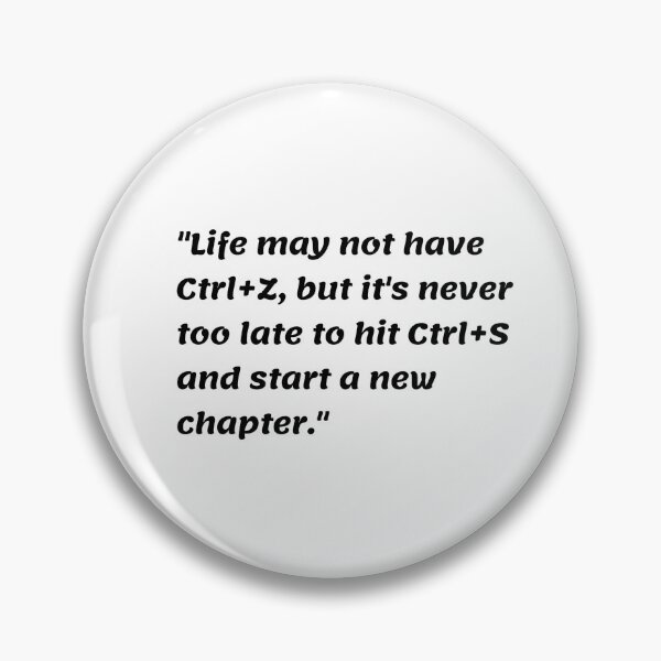 Item preview, Not too late to start a new chapter!! designed and sold by Ordinary4U.