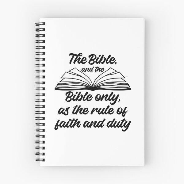 Item preview, The Bible, and the Bible only, as the rule of faith and duty - Ellen G. White quotes about Bible designed and sold by GraphicDream.