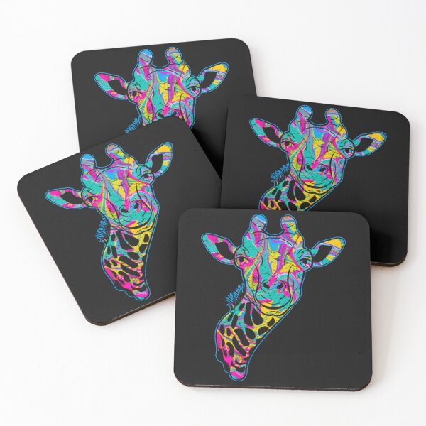 Item preview, Colorful Giraffe Head designed and sold by RonaldoOConner.