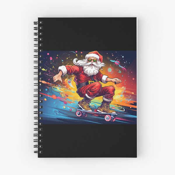 Item preview, Super Santa: Skateboarding designed and sold by Christfield.