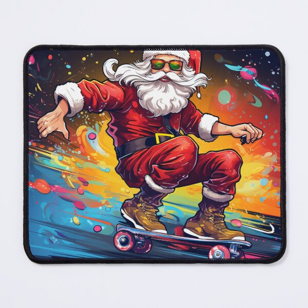 Item preview, Super Santa: Skateboarding designed and sold by Christfield.