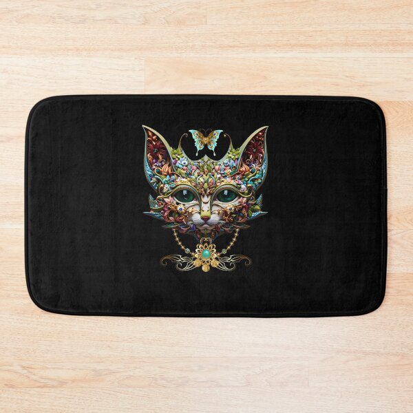 Item preview, Mystical masquerade cat in jewelry designed and sold by GorinART.