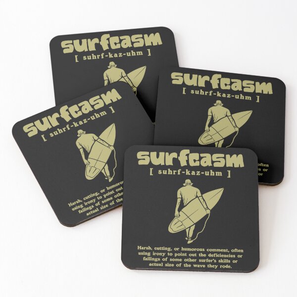 Item preview, Funny Saying Surfing Definition, "Surfcasm" Surfer Humor Design designed and sold by OceanIconic.