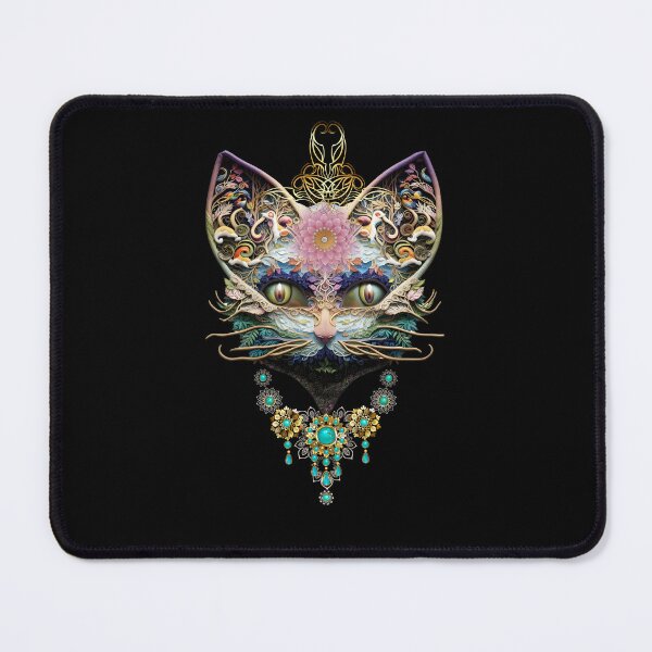 Item preview, Mystical masquerade cat in jewelry designed and sold by GorinART.