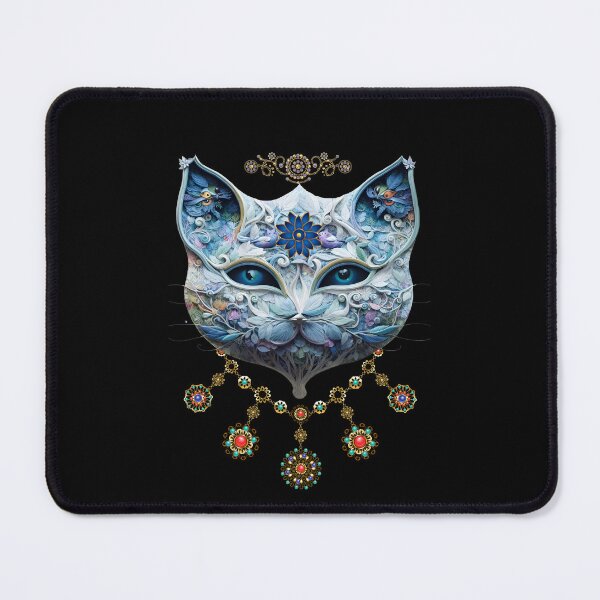 Item preview, Mystical masquerade cat in jewelry designed and sold by GorinART.