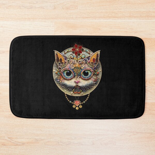 Item preview, Mystical masquerade cat in jewelry designed and sold by GorinART.