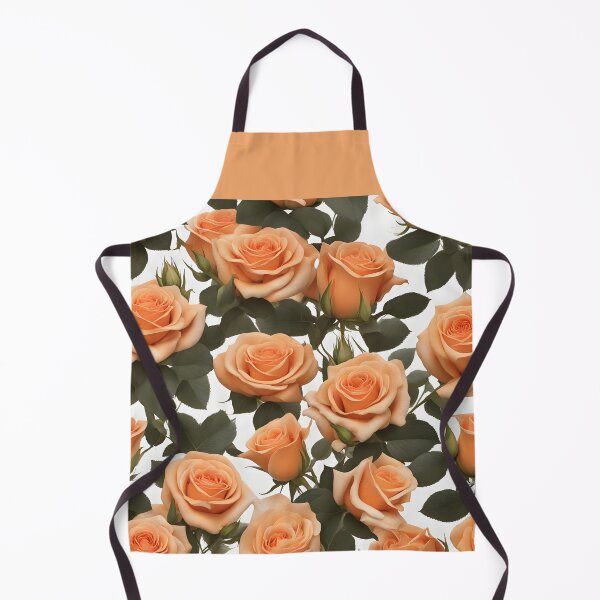 Item preview, Orange roses on white background designed and sold by lori189.