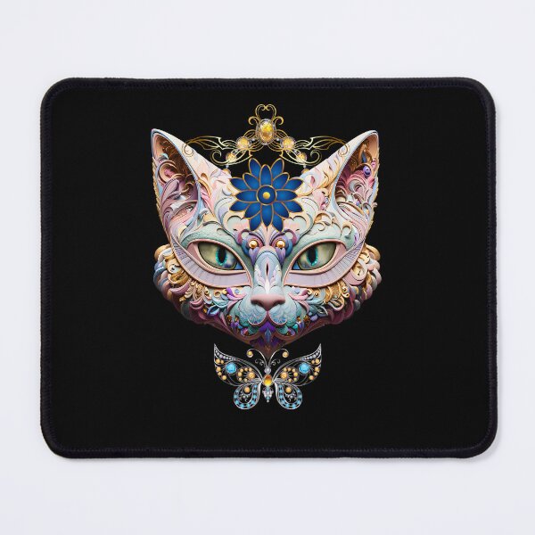 Item preview, Mystical masquerade cat in jewelry designed and sold by GorinART.