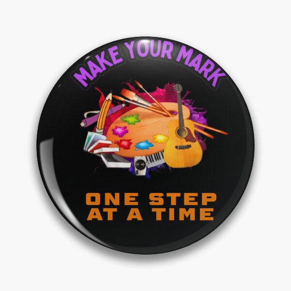Item preview, Make your mark One step at a time designed and sold by Growthmind7.