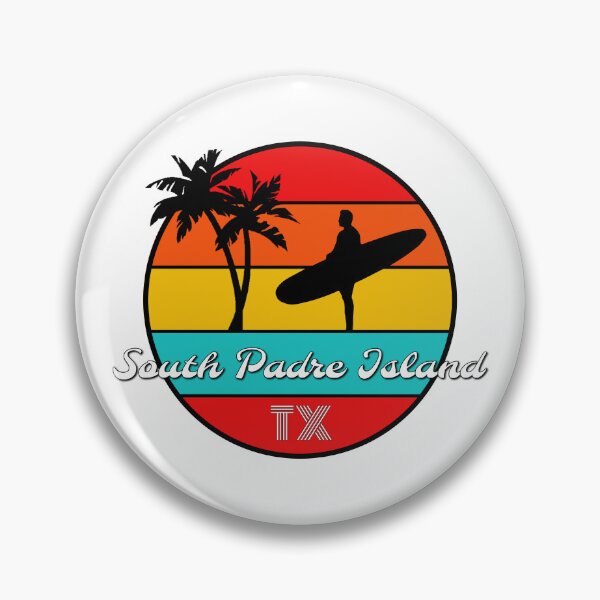 Artikelvorschau, South Padre Island Texas, South Padre Surfer, Palmen, Strand, Meer entworfen und verkauft von BubbaCommerce.