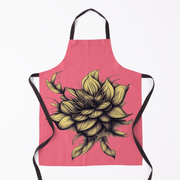 Item preview, Pastel Single Flower in Light golden sketch Paint Pattern Design designed and sold by Md Rashid Hasan.