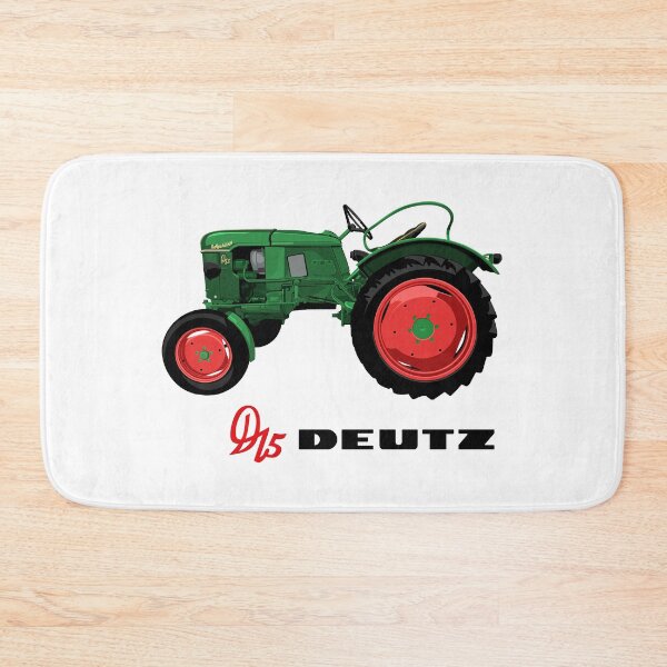 Item preview, Vintage tractor D15 Deutz illustration designed and sold by softpixel.
