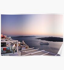 Santorini Poster