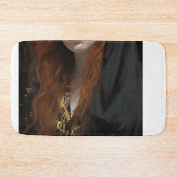 Item preview, Copy of Young beautiful hooded woman in black designed and sold by WallWhimsyWorks.