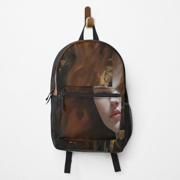 Item preview, Copy of Young beautiful hooded woman in black designed and sold by WallWhimsyWorks.