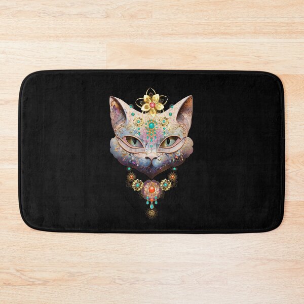 Item preview, Mystical masquerade cat in jewelry designed and sold by GorinART.