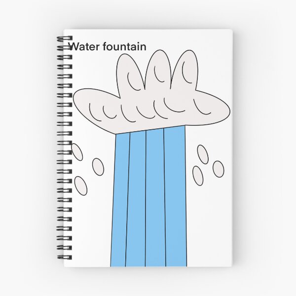 Item preview, That is a drawing of a big water fountain. designed and sold by lukesubbby.