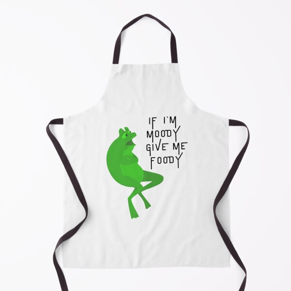 Item preview, if i'm moody give me foody fun frog designed and sold by KAYDEE01212 ✨.