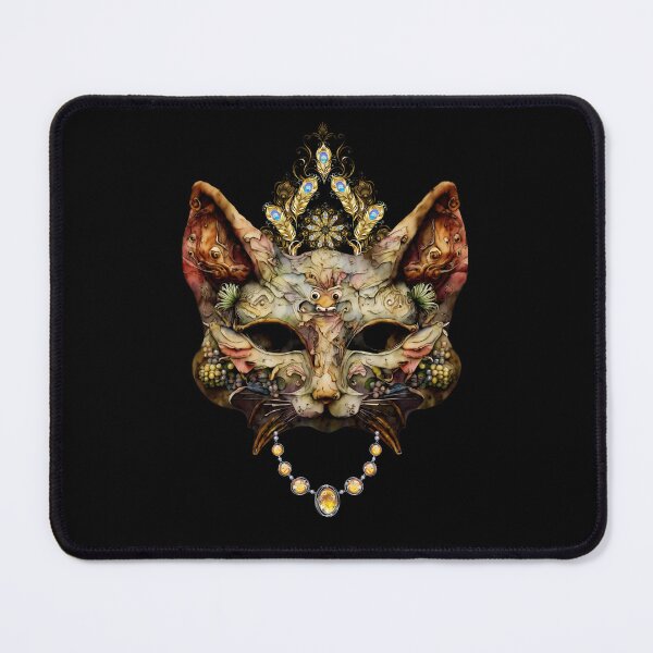 Item preview, Mystical masquerade cat in jewelry designed and sold by GorinART.