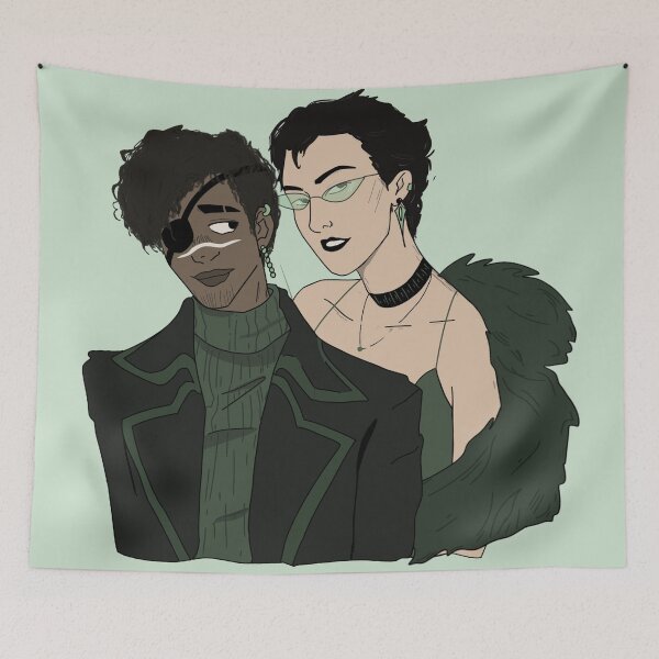 Item preview, Peter Nureyev and Juno Steel designed and sold by eclecticfailure.
