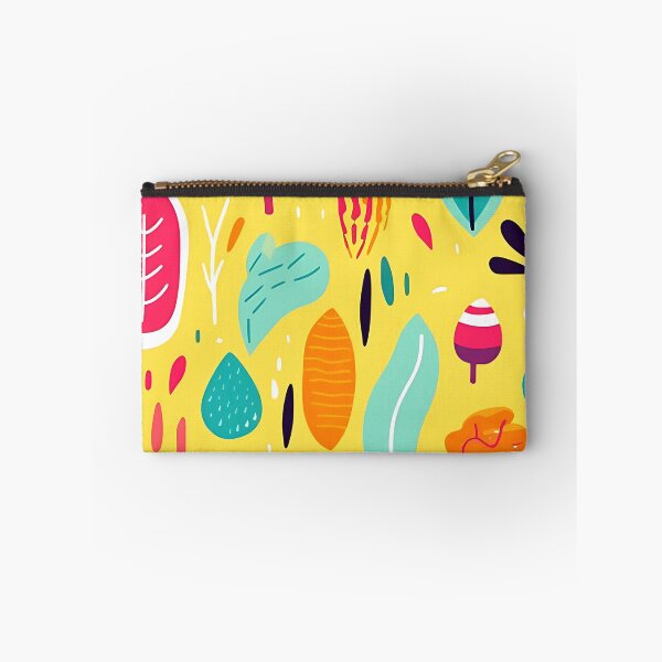Item preview, Kaleidoscope of Flowers: Vivid Shapes on Yellow designed and sold by ArrangedDesigns.