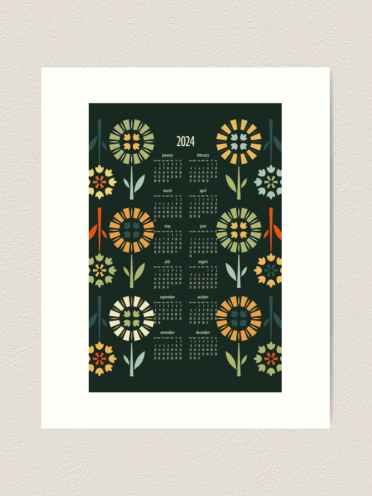 Calendars - Retro & Vintage, Wall Calendars 2024