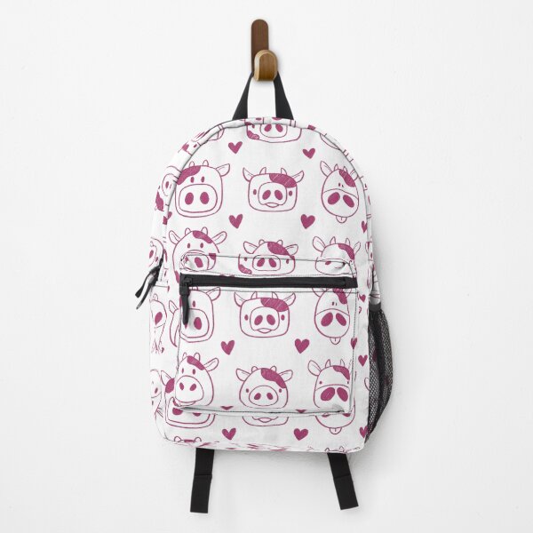 Item preview, Cute Pink Cow Sketch Characters designed and sold by Twkirky.